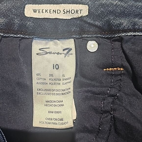 Seven7 denim 5 pocket jeans shorts - Picture 6 of 8